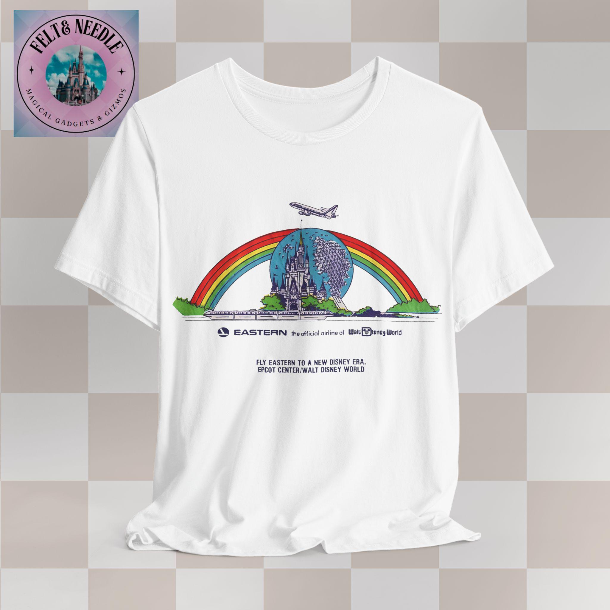 ビンテージ ウォルト ディズニー ワールド T シャツ、レトロ