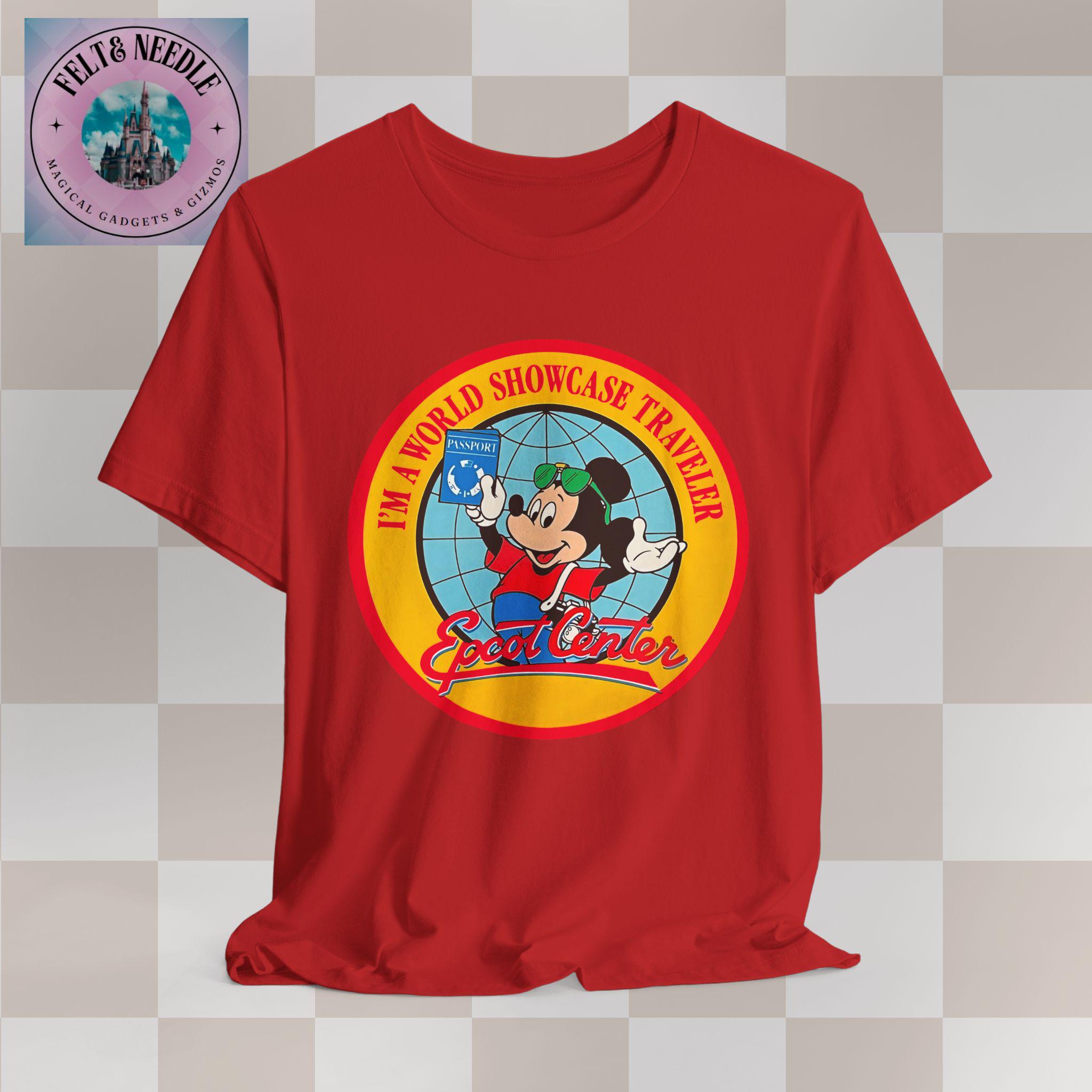 ディズニー ミッキーマウス エプコット ワールドショーケース Tシャツ 