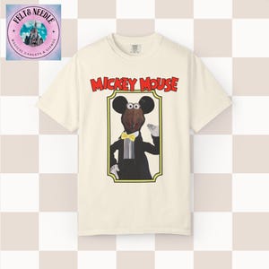 Comfort Colors Rizzo the Rat Mickey Mouse Muppet Vision 3D T-shirt | Disney World Ivory