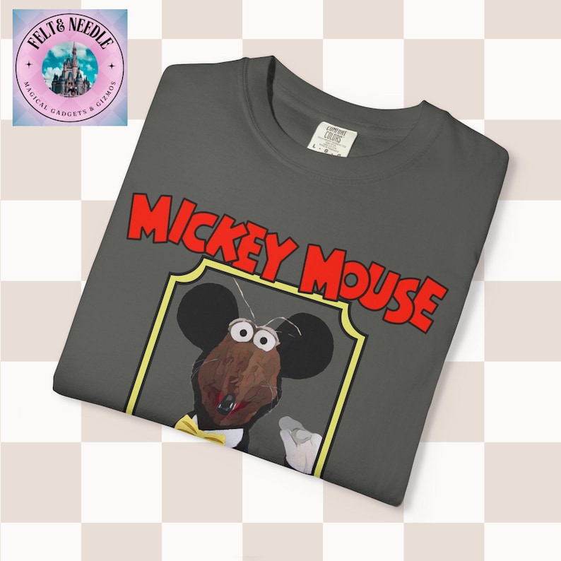 Comfort Colors Rizzo the Rat Mickey Mouse Muppet Vision 3D T-shirt | Disney World image 10