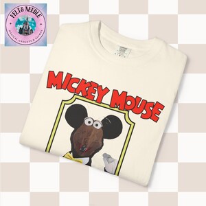 Comfort Colors Rizzo the Rat Mickey Mouse Muppet Vision 3D T-shirt | Disney World image 9