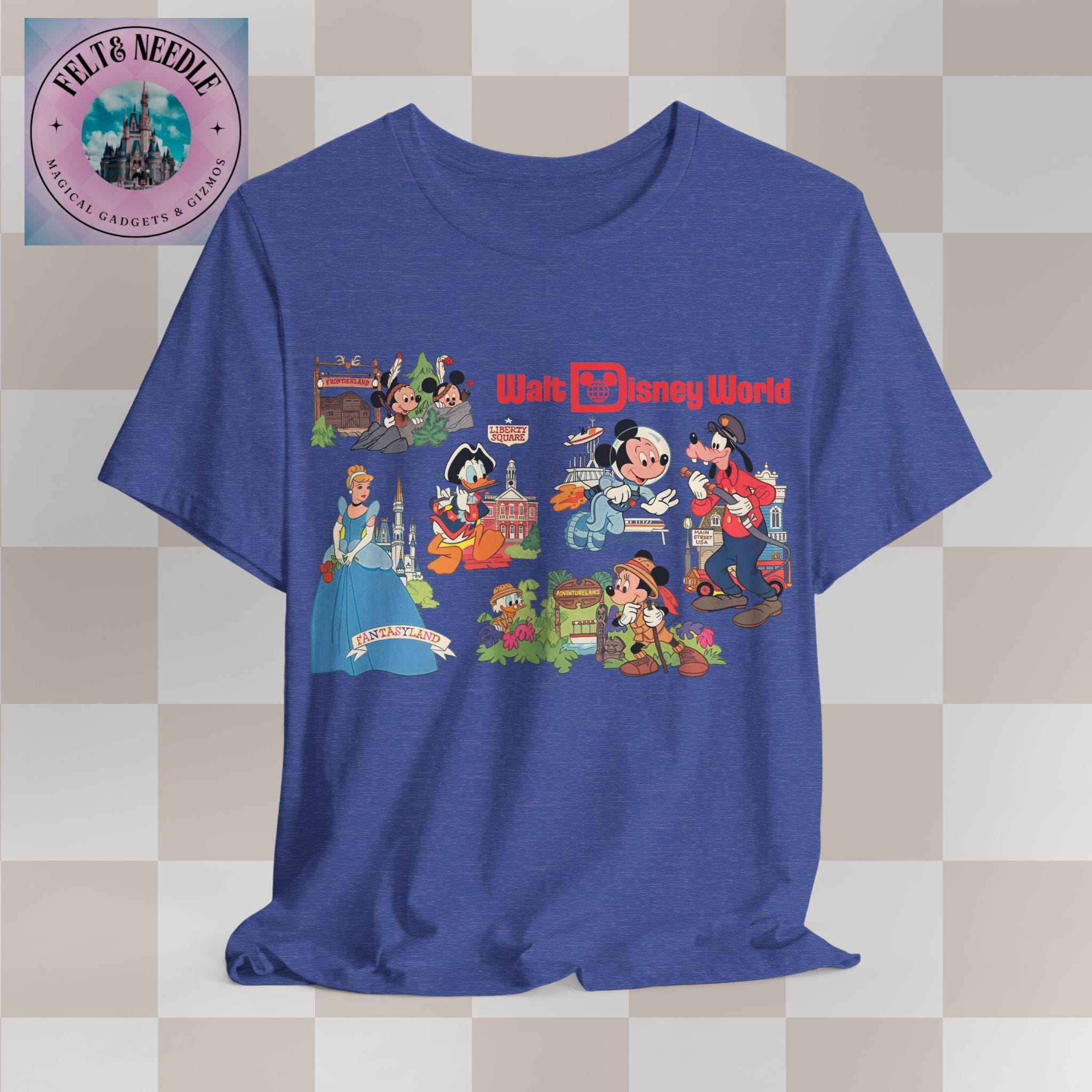 ヴィンテージ ウォルト・ディズニー・ワールド・ランド Tシャツ