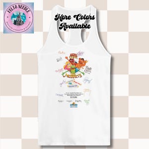 Retro Muppets Tank Top - Disney MGM Studios Attraction Poster - Handmade Racerback Style