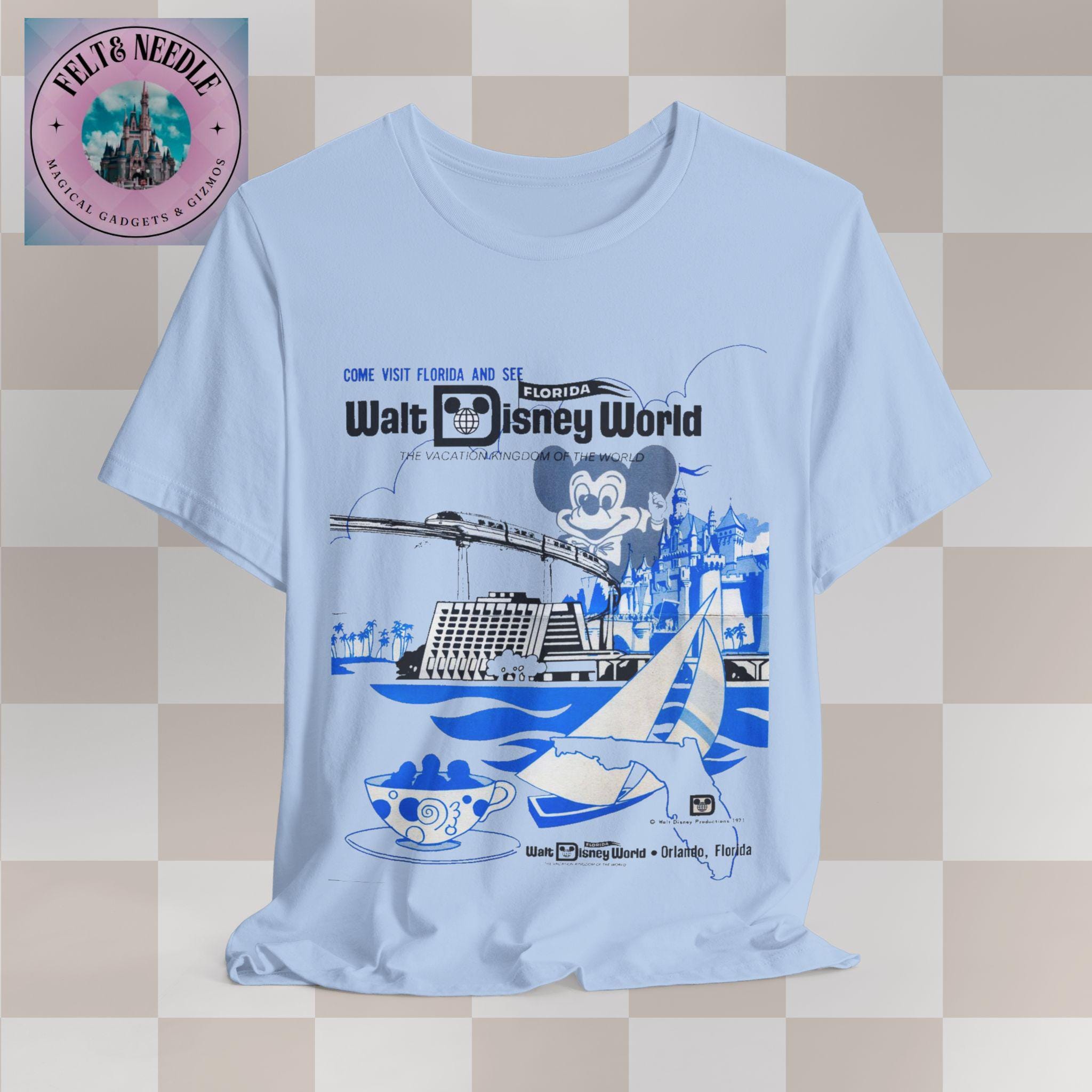 ヴィンテージ ディズニーワールド ミッキーマウス Tシャツ、1970年代 