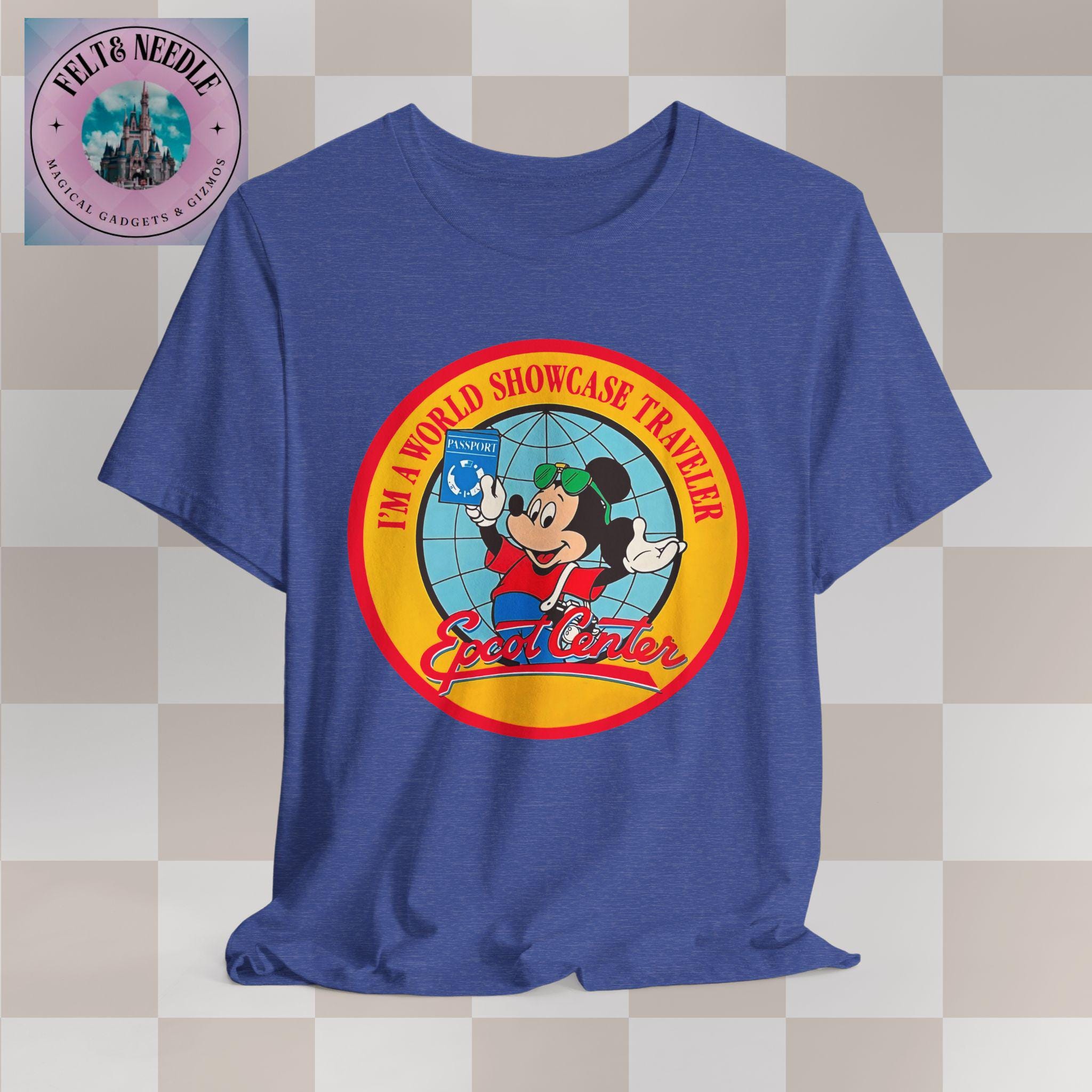 ディズニー ミッキーマウス エプコット ワールドショーケース Tシャツ 
