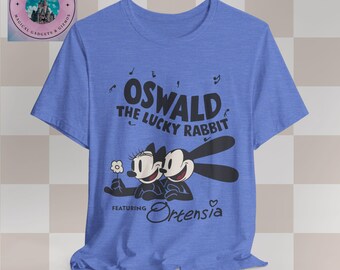 Oswald the Lucky Rabbit Unisex T-shirt, Tee, Short Sleeve, Disney
