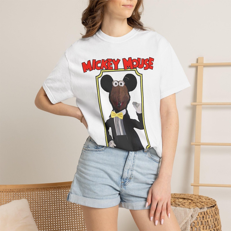 Comfort Colors Rizzo the Rat Mickey Mouse Muppet Vision 3D T-shirt | Disney World image 14