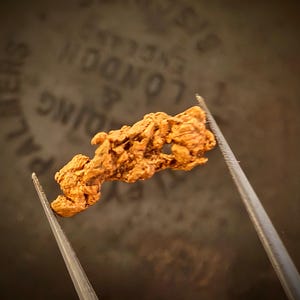 California Gold Nugget - American Mined Gold - Genuine Gold Specimen - Crystalline Gold - Rare Precious Metal - 1.27 grams (N2211)