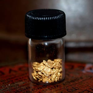 California Gold Nuggets - Genuine Natural Placer Gold - Raw Gold - Small California Gold Minerals - Precious Metal 4.60 grams (N2148)