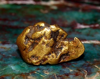 Square Nugget of Natural Alaska Gold - 2.84 grams [RB314] - $233.00 :  GoldNuggetSales