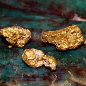 Arizona Gold Nuggets - Genuine Natural Placer Gold - Raw Gold - Real Arizona Gold Minerals - Precious Metal 4.88 grams (N2028)