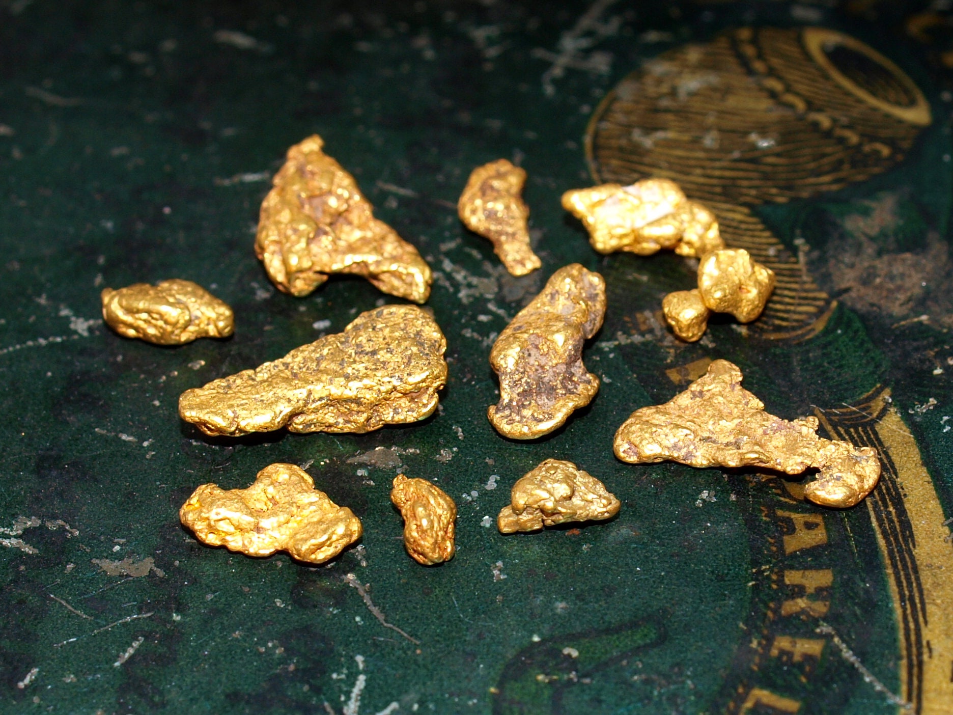 Raw Placer Gold Nuggets - Arizona Gold - Genuine Gold Nuggets