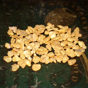 California Gold Nuggets - Genuine Natural Placer Gold - Raw Gold - Real California Gold Minerals - Precious Metal 8.24 grams (N2145)