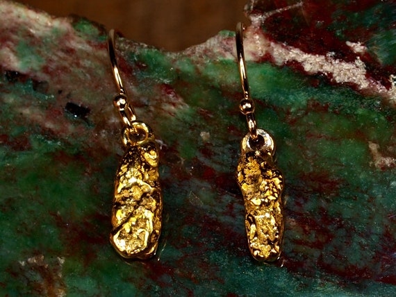 Natural gold nugget best sale jewelry