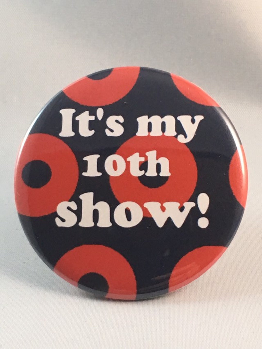 Phish 10th Show Pin Button - Etsy