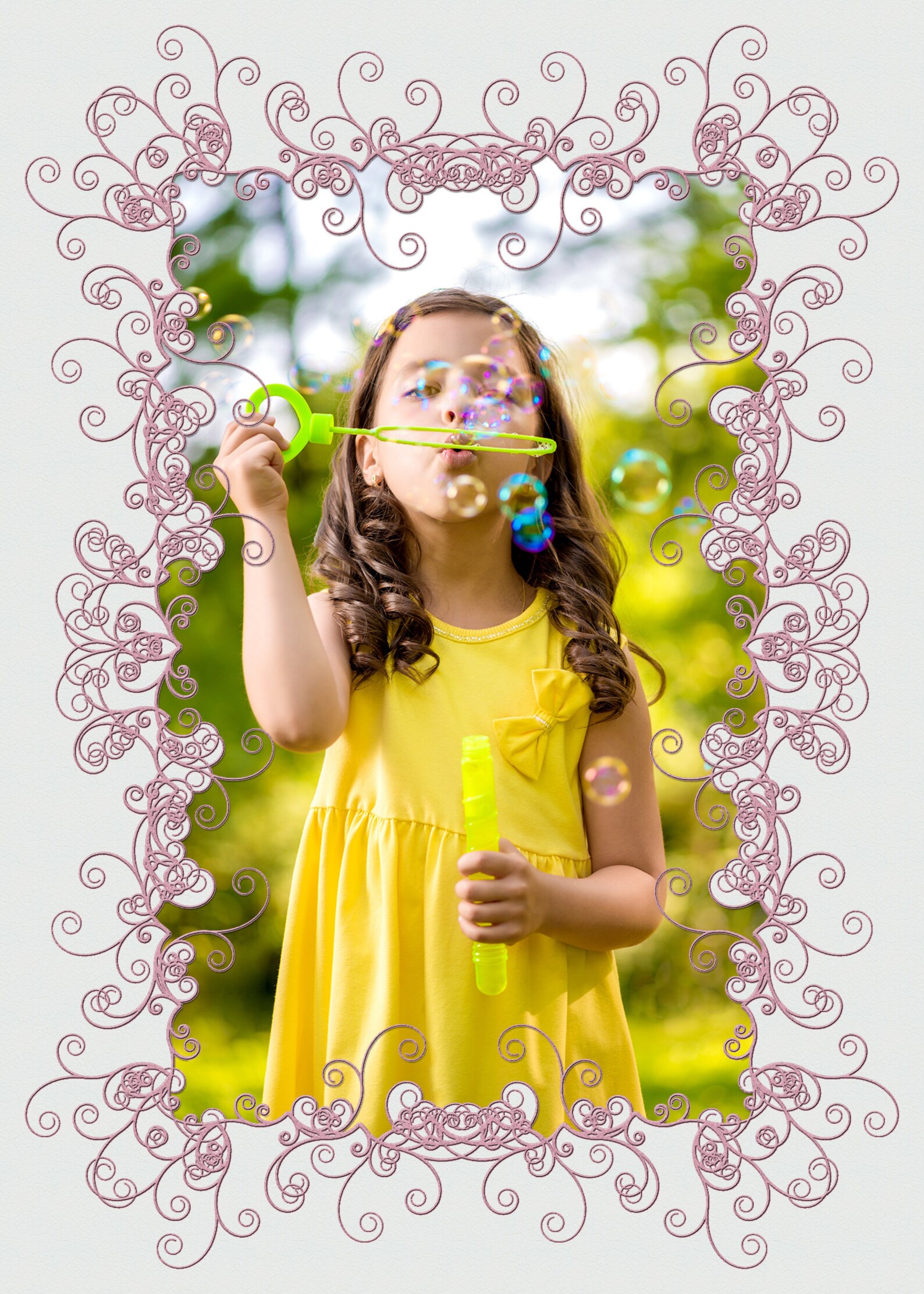 Automated Cool Frames PSD Templates Etsy