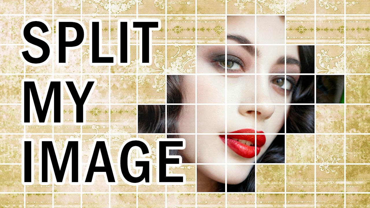 Split My Image Into Grid Photoshop Actions - Etsy