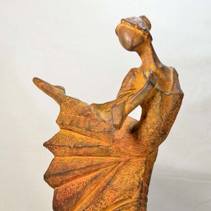 Sculpture de ballerine, figurine de décoration d'intérieur, cadeau d'œuvre d'art, figurine de ballet, Noël, image 1
