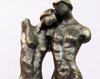 Lovers couple statuette, wedding gift