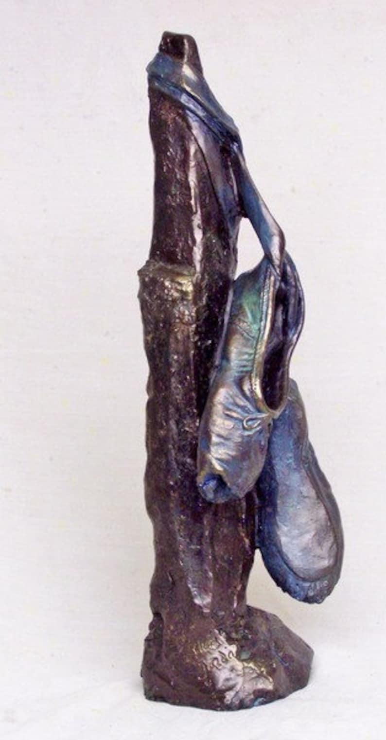 bronze ballerina shoes
