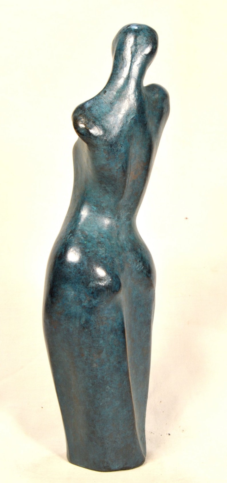 Modern stil kleine Sulptur, junge Frau Statuette für Haus dekor oder herzlisches Geschenk Bild 4