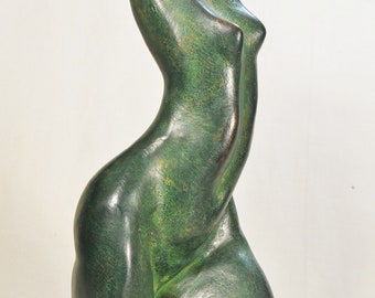 Figura moderna, desnudo femenino, regalo decorativo, busto mujer