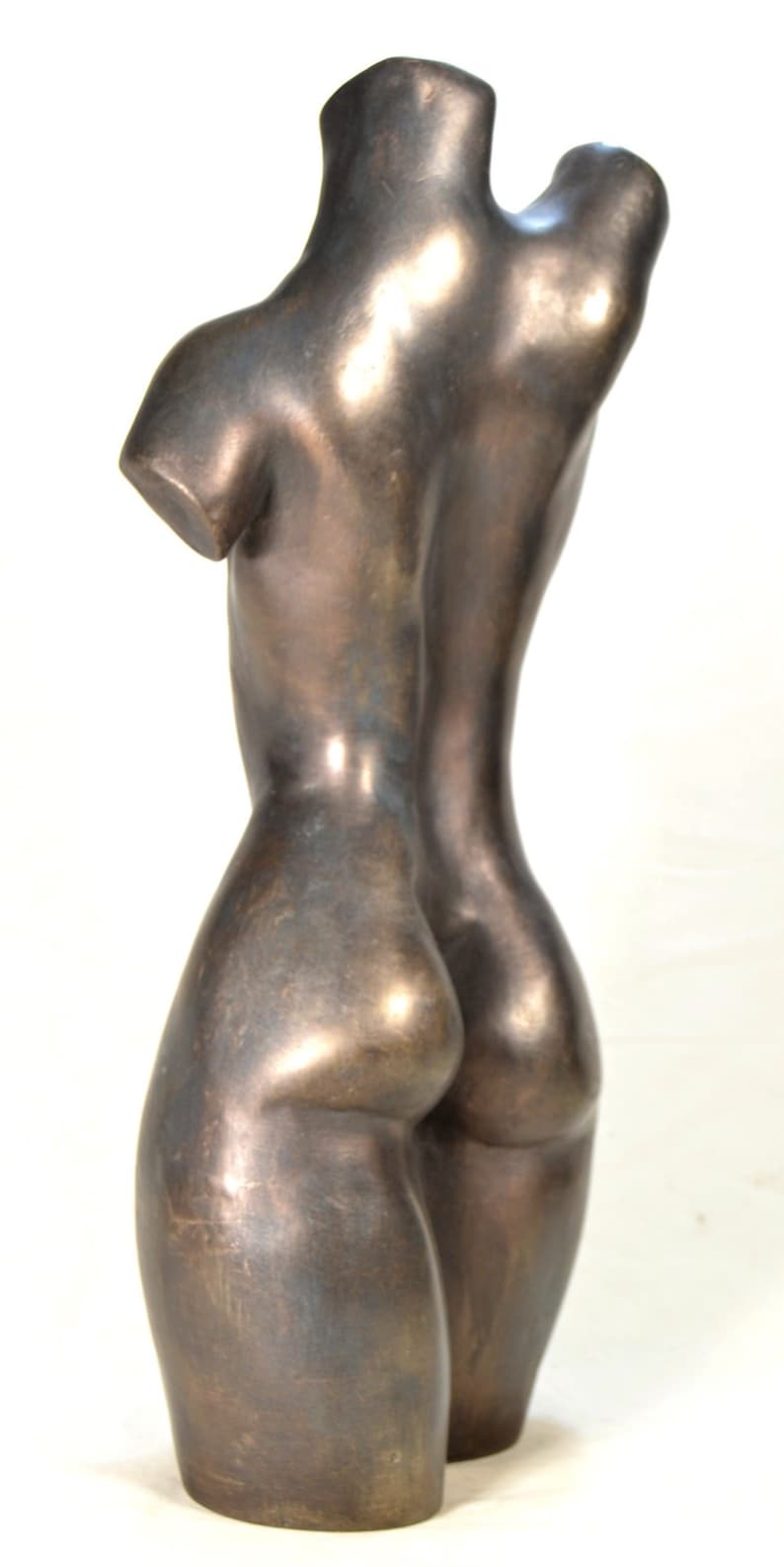 Torsofigur einer Frau, handgefertigte Skulptur , vom Bildhauer signiert Bild 3