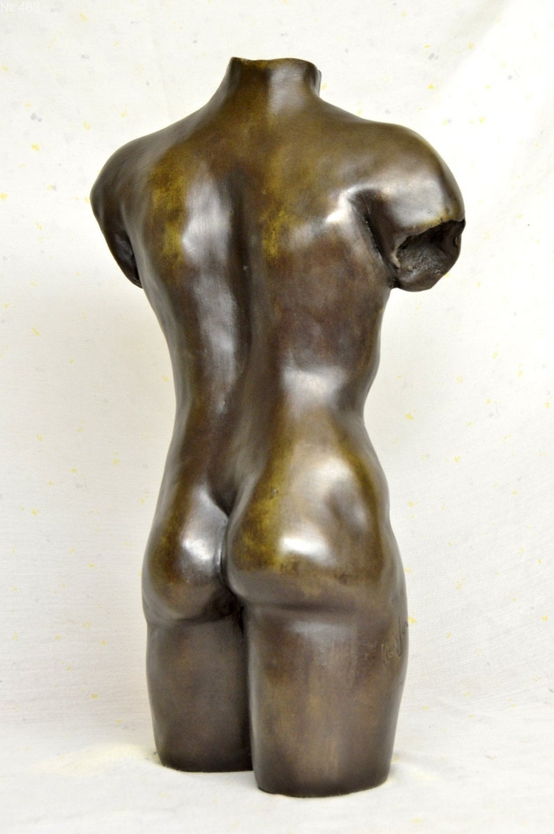 Nude man torso, engaging home decor present image 3