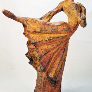 Sculpture de ballerine, figurine de décoration d'intérieur, cadeau d'œuvre d'art, figurine de ballet, Noël, image 3
