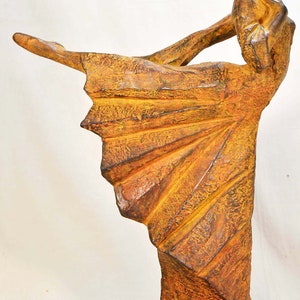 Sculpture de ballerine, figurine de décoration d'intérieur, cadeau d'œuvre d'art, figurine de ballet, Noël, image 4