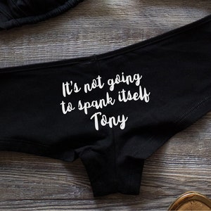 Custom panties booty shorts, Bridal shower gift, Bride to be, Honeymoon lingerie, Bachelorette party, Anniversary gift, Boyfriend gift
