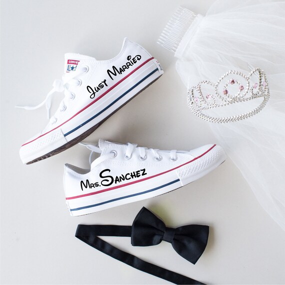 disney wedding converse