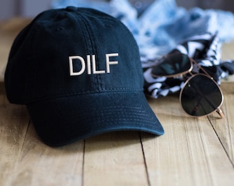 DILF hat dad gift- gifts for dad dad hat gift for him- Dad Christmas gift