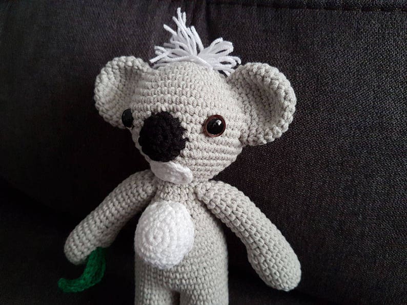 Koala Bear Handmade Crochet Koala Soft Toy Amigurumi Koala Soft Koala Toy Toy Koala Bear Koala Doll Crochet Koala Koala Baby Toy