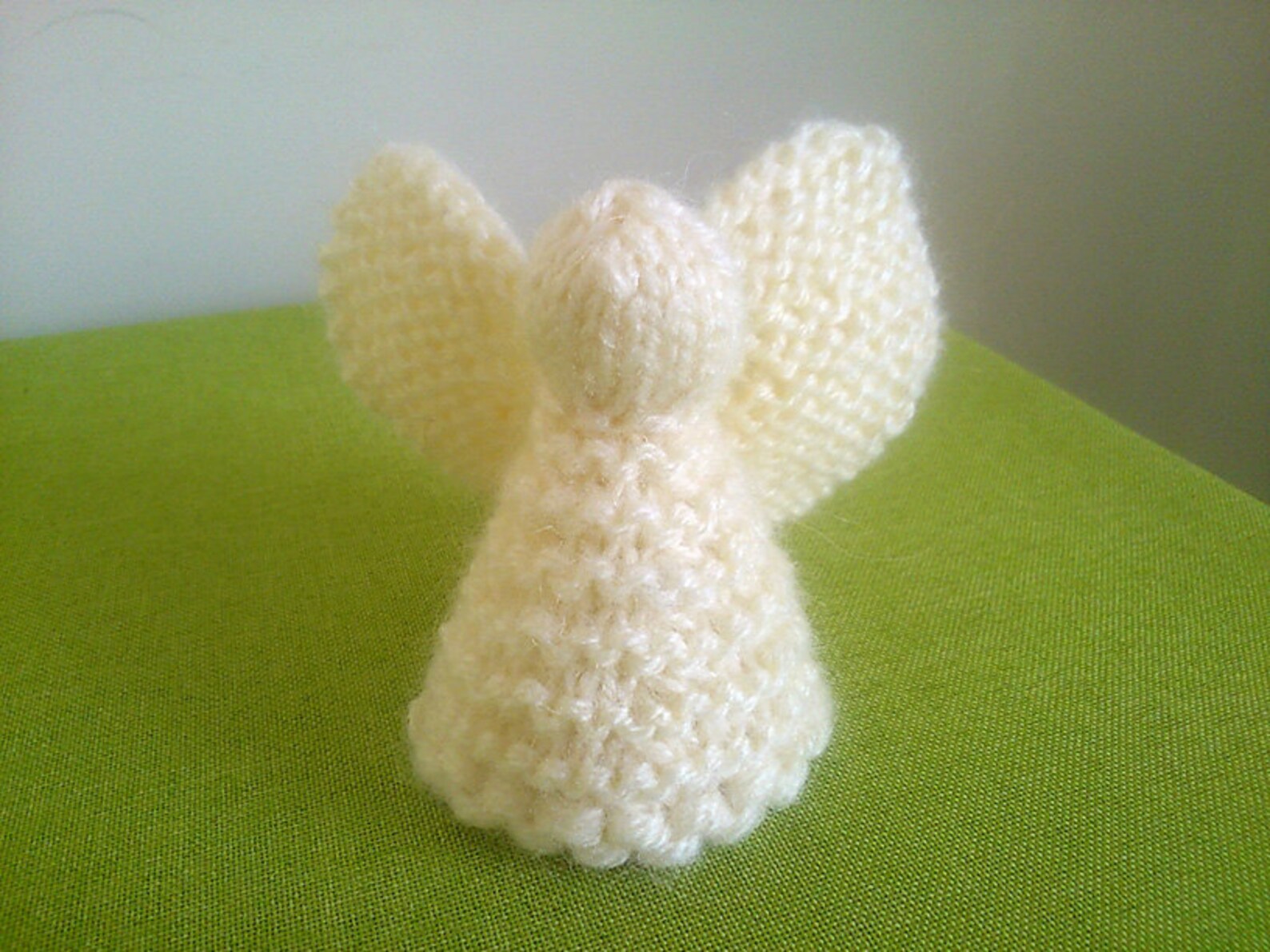 Christmas Angel Knitted Angel Christmas Decoration Etsy