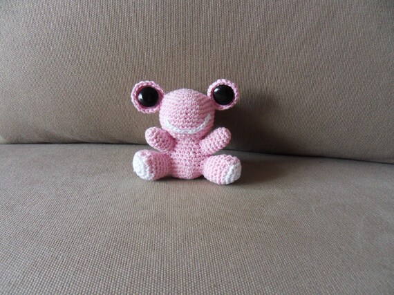 pink frog toy
