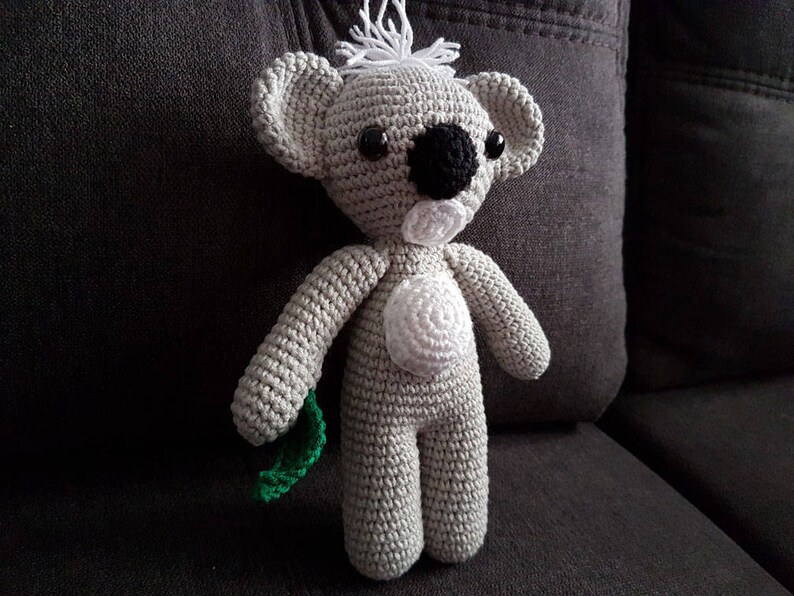 Koala Bear Handmade Crochet Koala Soft Toy Amigurumi Koala Soft Koala Toy Toy Koala Bear Koala Doll Crochet Koala Koala Baby Toy