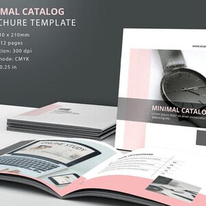 Product Catalog Template |  Square Product Portfolio, Product Price List Brochure| Photoshop template | Instant Download