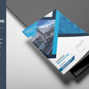 Company Profile Brochure , Business Profile Brochure |  Creative Corporate Brochure Template |  Ms Word and  InDesign  Template