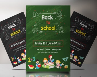 event flyer etsy