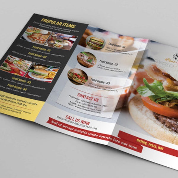 Food Menu Template-Restaurant Menu--RM-002