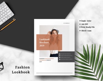 Mode-Lookbook-Vorlage: Stilvolles Design für InDesign & Photoshop