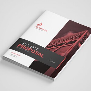 Business Proposal Template | Project Proposal | Adobe Photoshop and MS Word Template - V08