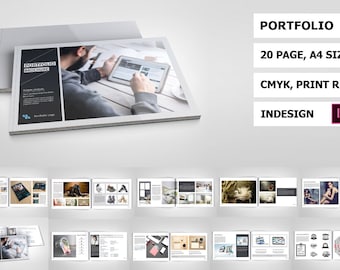 Portfolio Template |  Multipurpose Portfolio Brochure | Indesign template | Instant Download