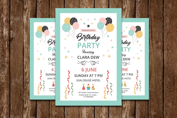 Carte d-invitation worksheet