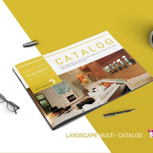 Editable Product Catalog Template | Perfect for Retail & Wholesale Businesses | Indesign Landscape Brochure Template | Instant download