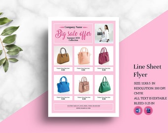 Product sale flyer, Product Promotion Flyer Template | Product Discount Flyer |  Photoshop & Ms Word Template, Instant Download