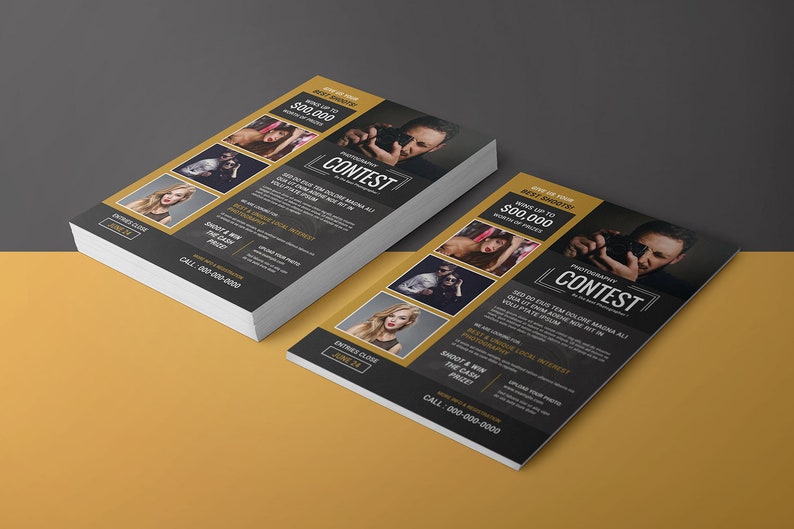 Photo Contest Flyer Template