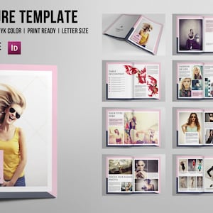 Fashion Lookbook Template: Stylish Branding, Photography Magazine (Instant Download)