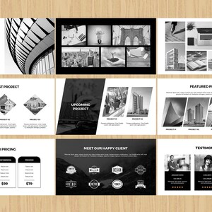 Powerpoint Presentation Template , Instant Download V01 image 3